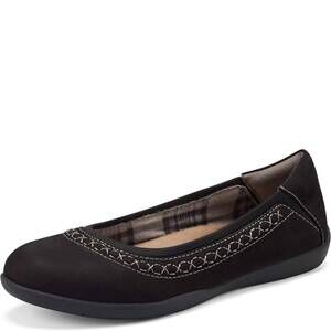NEW EARTH ORIGINS women's fable slip-on sandal in black